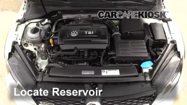 2017 Volkswagen Golf Alltrack S 1.8L 4 Cyl. Turbo Líquido limpiaparabrisas Agregar líquido